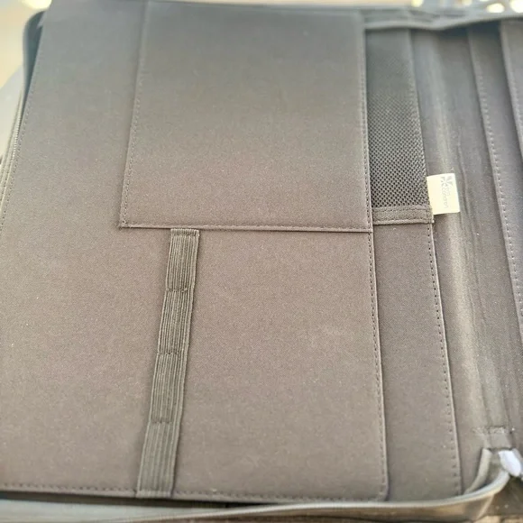 Erin Condren Asterisk Large StandUp Tech/Tablet Folio Planner Organizer Zip NWOT - Picture 8 of 16